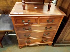 Small set of drawers, two short over three long. Not available for in-house P&P