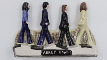 Beatles Abbey Road figurine by Manor Collectables, L: 21 cm, no chips or cracks. UK P&P Group 2 (£