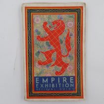 1938 Scottish Empire Exhibition official guide in good condition. UK P&P Group 1 (£16+VAT for the