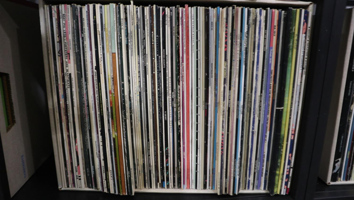 Approximately one hundred mixed rock and pop LPs. Not available for in-house P&P