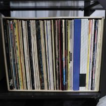 Approximately one hundred mixed genre LPs. Not available for in-house P&P