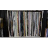 Approximately one hundred mixed rock and pop LPs. Not available for in-house P&P