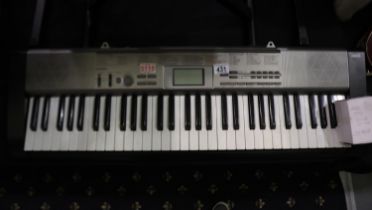 Casio LK-120, electric keyboard with power lead. Not available for in-house P&P
