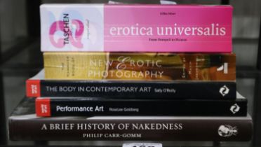 Mixed erotic literature including Taschen Erotica. UK P&P Group 2 (£20+VAT for the first lot and £