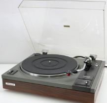 Pioneer PL112D turntable with all new belt, AT91 stylus, phono cables and preamp. All electrical