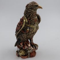 Mechanical style Steampunk eagle, H: 22 cm. UK P&P Group 2 (£20+VAT for the first lot and £4+VAT for