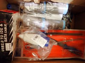 Box of mixed tools. Not available for in-house P&P