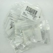 Twenty silver earrings for jewellery production, sealed. UK P&P Group 1 (£16+VAT for the first lot