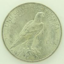 1923 USA silver Liberty dollar, nUNC. P&P Group 0 (£6+VAT for the first lot and £1+VAT for