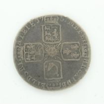 1757 sixpence of George II - nVF grade. UK P&P Group 0 (£6+VAT for the first lot and £1+VAT for