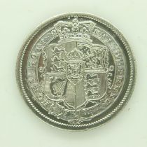 1816 silver shilling of George III - EF grade. UK P&P Group 0 (£6+VAT for the first lot and £1+VAT