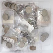 Mixed coins, including Scottish and English silver. UK P&P Group 1 (£16+VAT for the first lot and £