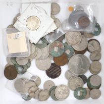 Mixed coins, including Irish issues. UK P&P Group 1 (£16+VAT for the first lot and £2+VAT for