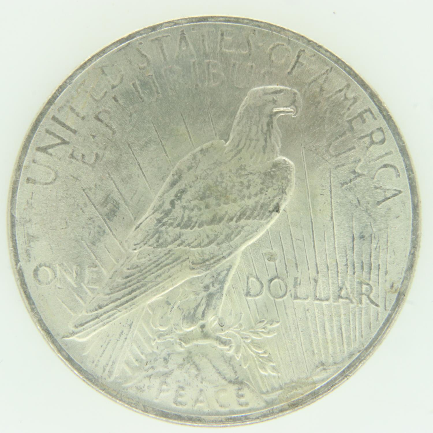 1923 USA silver Liberty dollar, nUNC. P&P Group 0 (£6+VAT for the first lot and £1+VAT for