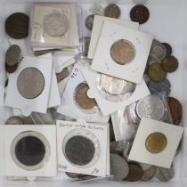 Mixed coins, including some silver issues. UK P&P Group 1 (£16+VAT for the first lot and £2+VAT