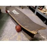 No Fear longboard skateboard 40 inches. Not available for in-house P&P