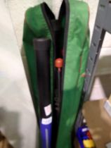 Maver fishing rod bag containing Maver Deliverance 13mt rod and others. Not available for in-house