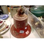 Large red fire bell. Not available for in-house P&P