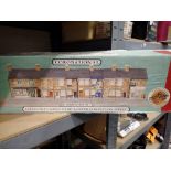 Hand painted Coronation Street model, L: 70 cm. Not available for in-house P&P