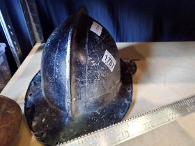Metal alloy re-enactment helmet. Not available for in-house P&P