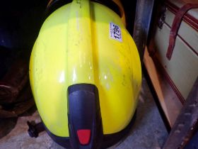 Two modern firemans helmets. Not available for in-house P&P