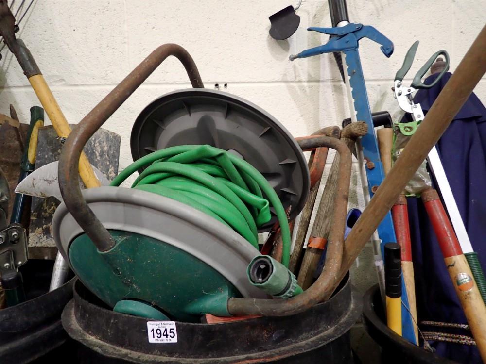 Bin of mixed tools, bin not included. Not available for in-house P&P