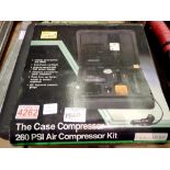 The Case Compressor, 260psi air compressor kit. Not available for in-house P&P