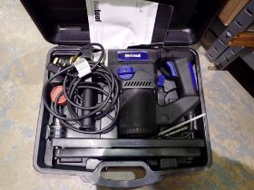 Boxed rotary hammer drill. Not available for in-house P&P
