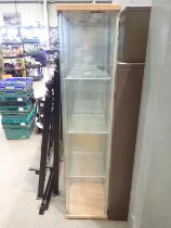 IKEA glass cabinet. Not available for in-house P&P
