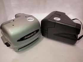 Two Polaroid 600 cameras. ( films still sold). UK P&P Group 3 (£30+VAT for the first lot and £8+