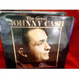 Small quantity of LPs including Johnny Cash. Not available for in-house P&P