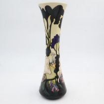 Moorcroft signed trial vase, the design featuring nude studies within woodland, dated 13.3.16,