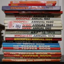 Mixed 1970's annuals. UK P&P Group 3 (£30+VAT for the first lot and £8+VAT