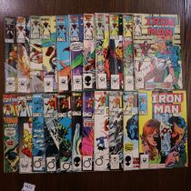 Twenty Two Iron Man comics. UK P&P Group 2 (£20+VAT for the first lot and £4+VAT for subsequent