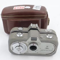 German Zeiss Movikon 8 camera, cased. UK P&P Group 2 (£20+VAT for the first lot and £4+VAT for