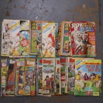 Shelf of Roy Of The Rovers comics. UK P&P Group 3 (£30+VAT for the first lot and £8+VAT