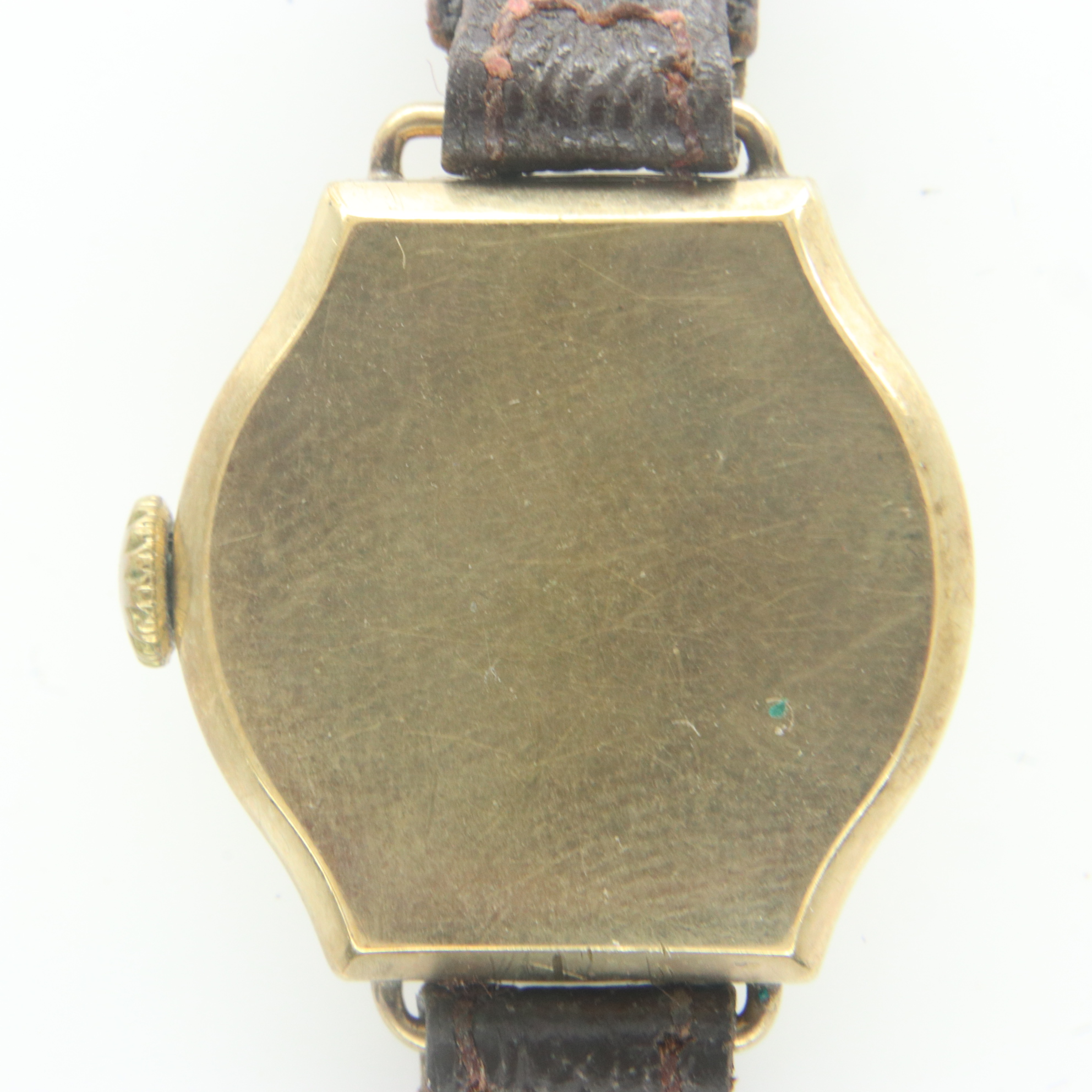 SMITHS: a 9ct gold cased ladies manual wind wristwatch, not working. P&P Group 0 (£6+VAT for the - Image 2 of 2