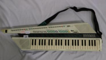 Yamaha SHS-200 digital midi key-tar with strap. UK P&P Group 3 (£30+VAT for the first lot and £8+VAT