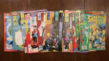Twenty five mixed DC comics. UK P&P Group 2 (£20+VAT for the first lot and £4+VAT for subsequent