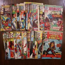 Sixty six Avengers comics. UK P&P Group 2 (£20+VAT for the first lot and £4+VAT for subsequent lots)