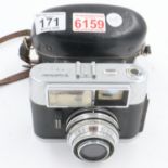 German Voigtlander Vitrona camera, cased. UK P&P Group 2 (£20+VAT for the first lot and £4+VAT for