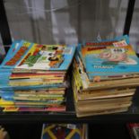 Seventy seven Beano and Dandy Comic Library comics. UK P&P Group 3 (£30+VAT for the first lot and £