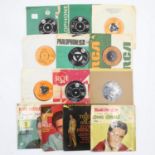 Twelve Elvis Presley singles. UK P&P Group 2 (£20+VAT for the first lot and £4+VAT for subsequent
