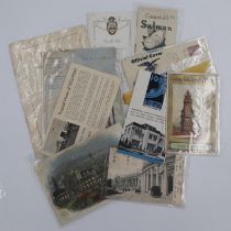 Mixture of world exposition pamphlets and memorabilia. UK P&P Group 1 (£16+VAT for the first lot and