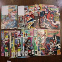 Thirty Spiderman comics. UK P&P Group 2 (£20+VAT for the first lot and £4+VAT for subsequent lots)