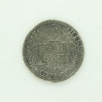 1783 Spanish silver reale of Charles III - VF grade. UK P&P Group 0 (£6+VAT for the first lot and £