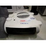 Crown model CRH6140F floor heater fan. Not available for in-house P&P