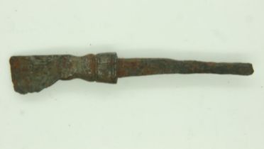 500 - 700AD, blacksmiths iron planing/chipping tool. UK P&P Group 1 (£16+VAT for the first lot