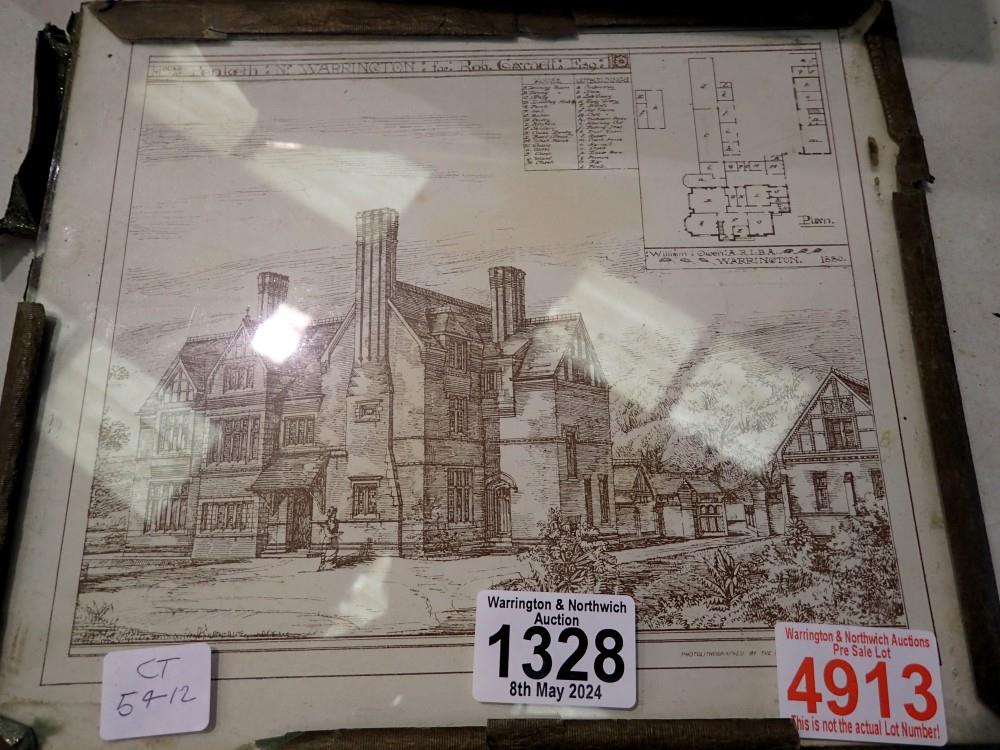 1880 Penketh St Georges Home print. Not available for in-house P&P