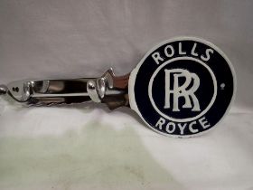 Cast iron Rolls Royce key hook. UK P&P Group 2 (£20+VAT for the first lot and £4+VAT for